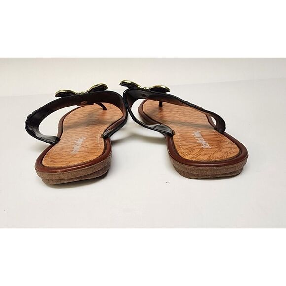 Women's Flip Flops Thong Slip On Casual Butterfly Decoration Sandals Shoes 8.5 - Picture 4 of 7